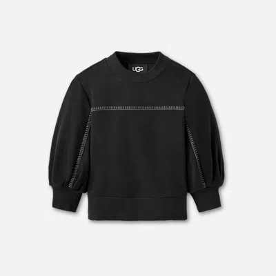 Ugg ® Women's Classic Puff Sleeve Top Tops In Black
