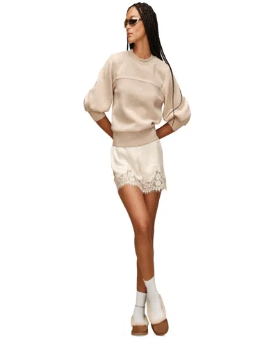 Ugg Classic Puff Sleeve Top In Brown