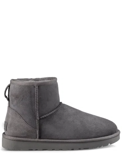Ugg Women's Classic Sheepskin Mini Boot In Gray