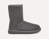 Ugg 10mm Classic Short Ii Shearling Boots In Gray