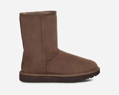 UGG ® WOMEN'S CLASSIC SHORT II SHEEPSKIN CLASSIC BOOTS IN BURNT CEDAR