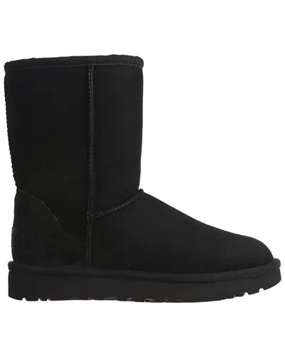 Ugg Women's Classic Short Ii Suede Boot In Black