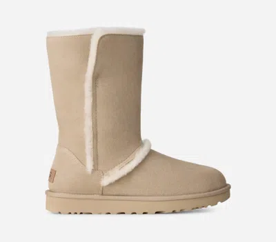 Ugg ® Women's Classic Short Spillseam Sheepskin In Moonlight In Neutral