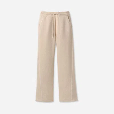 Ugg ® Women's Classic Straight-leg Pant In Sand Heather In White