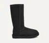 Ugg Classic Tall Ii Tasman Braid Boots In Black