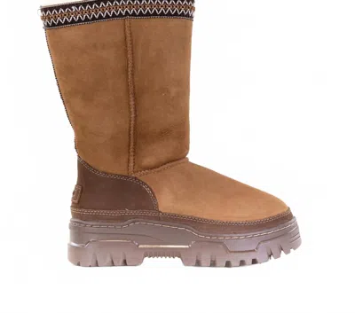 Ugg Women's Classic Tall Trailgazer Boots In Chestnut In Multi
