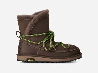 Ugg ® Women's Classic Tread Boot Sheepskin In Dusted Cocoa In Brown