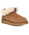 Ugg Women's Classic Ultra Mini Alpine Boots In Chestnut In Brown