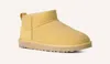 Ugg Classic Ultra Mini Boots In Yellow