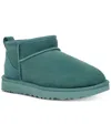 Ugg Womens Faux Fur Lined Booties In Deep Ice