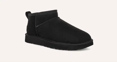 UGG WOMEN'S CLASSIC ULTRA MINI BOOTIES IN BLACK