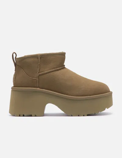 Ugg Women's Classic Ultra Mini New Heights In Brown