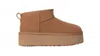 Ugg Women Classic Ultra Mini Platform Boot In Chestnut In Animal Print