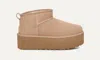 Ugg Women Classic Ultra Mini Platform Boot In Sand In Brown