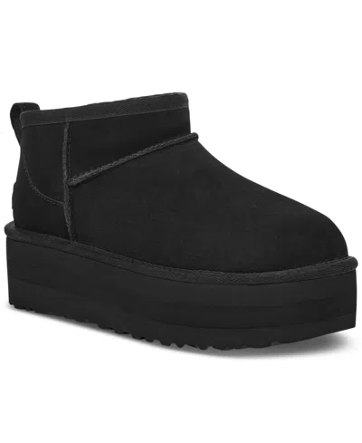 UGG WOMEN'S CLASSIC ULTRA MINI PLATFORM BOOTIES