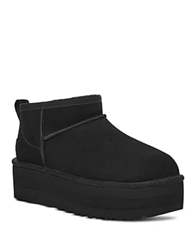 UGG WOMEN'S CLASSIC ULTRA MINI PLATFORM BOOTS