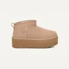 Ugg Women's Classic Ultra Mini Platform In Sand In Neutral