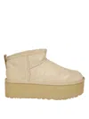 Ugg Classic Ultra Mini Platform In Neutral