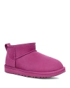 UGG WOMEN'S CLASSIC ULTRA MINI SHEARLING BOOTIES