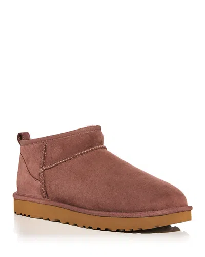 Ugg Women's Classic Ultra Mini Shearling Booties In Multi