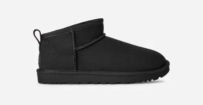 Ugg ® Women's Classic Ultra Mini Sheepskin Classic Boots In Black