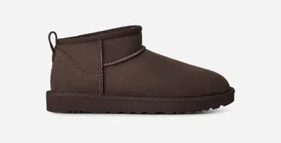 Ugg ® Women's Classic Ultra Mini Sheepskin Classic Boots In Dusted Cocoa/dusted Cocoa