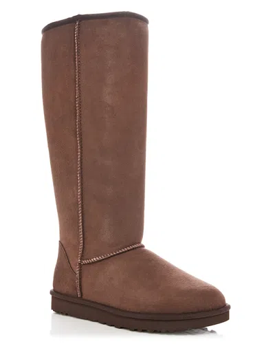 Ugg Women's Classic Ultra Tall Shearling Boots In Brown
