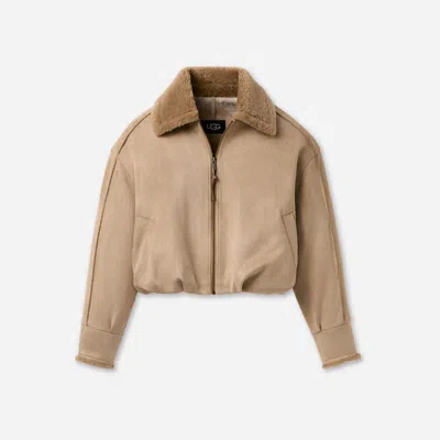 Ugg ® Women's Coleta Bubble Jacket In Sand In Neutral