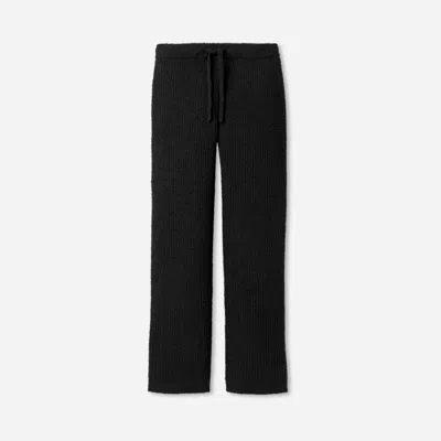Ugg ® Women's Couria Straight-leg Rib Pant Bottoms In Black
