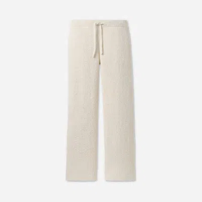 Ugg ® Women's Couria Straight-leg Rib Pant Bottoms In Cream
