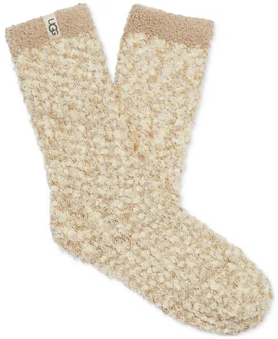 Ugg Women's Cozy Chenille Crew Socks In Cream
