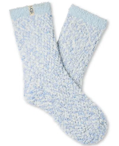 Ugg Women's Cozy Chenille Crew Socks In Blue
