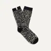 Ugg Cozy Chenille Crew Socks In Black