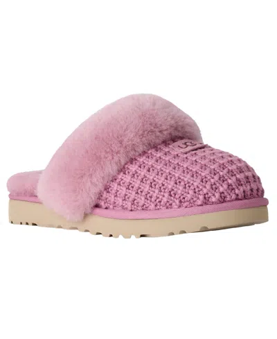 Ugg Women's Cozy Faux-shearling Slippers In Dusty Orchid