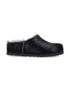 Ugg Otzo Calf-hair Loafers In Black