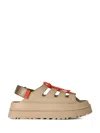 Ugg Goldenglow Toggle Mustard Seed Sandal In Animal Print