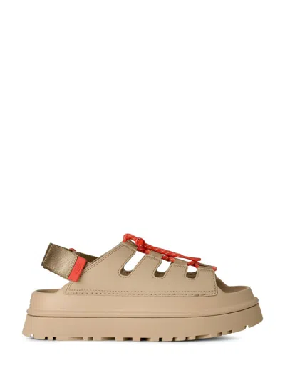 UGG UGG WOMEN'S CUTOUT LACE-UP PLATFORM SANDALS