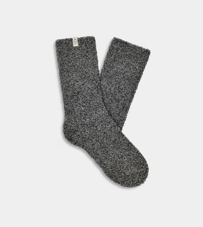 Ugg ® Women's Darcy Cozy Sock Polyester Blend/recycled Materials In Charcoal In Pink