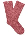 Ugg Darcy Cozy Socks In Pink Cedar