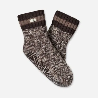 Ugg ® Women's Deedee Fleece Lined Quarter Ii Acrylic Blend In Dark Caramel