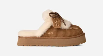 Ugg ® Women's Disquette Heritage Sheepskin In Chestnut