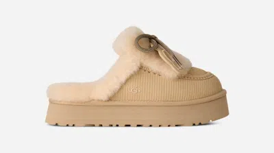 Ugg ® Women's Disquette Heritage Sheepskin In Sand Castle