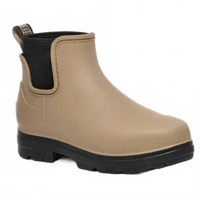 Ugg Women's Droplet Rain Boot In Taupe In Brown