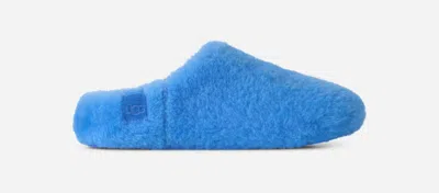 Ugg ® Women's Elea Fluffed Slip-on Sheepskin In Big Sky In Blue