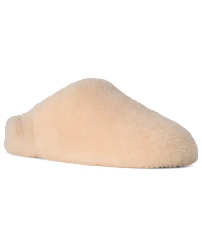 Ugg Women's Elea Fluffed Slip-on Slippers In Neutral