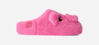 Ugg ® Women's Elea Pooch Slip-on Sheepskin Slippers In Pink Laquer