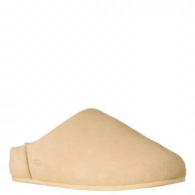 Ugg Sheepskin-lining Flat-sole Mules In Neutral