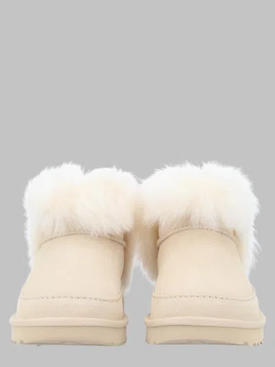 Ugg Women's Elegant Leather Boots In Neutral