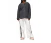 Ugg Women's Emerson Braid Front-placket Jacket In Black