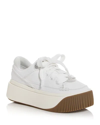 Ugg Women's Ez Duzzit Essential Platform Sneakers In Wht